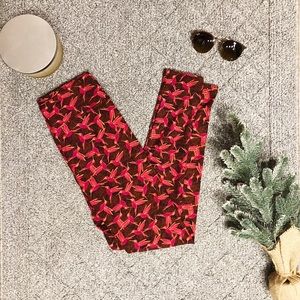 LuLaRoe Hummingbird Leggings One Size